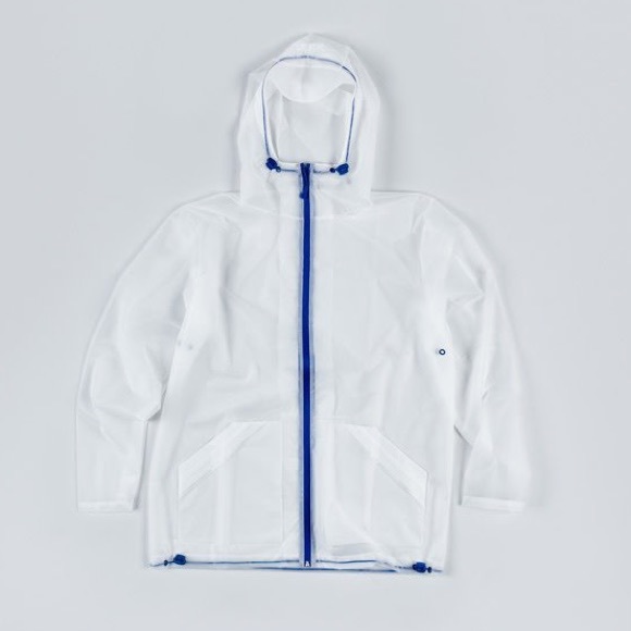 rains transparent jacket